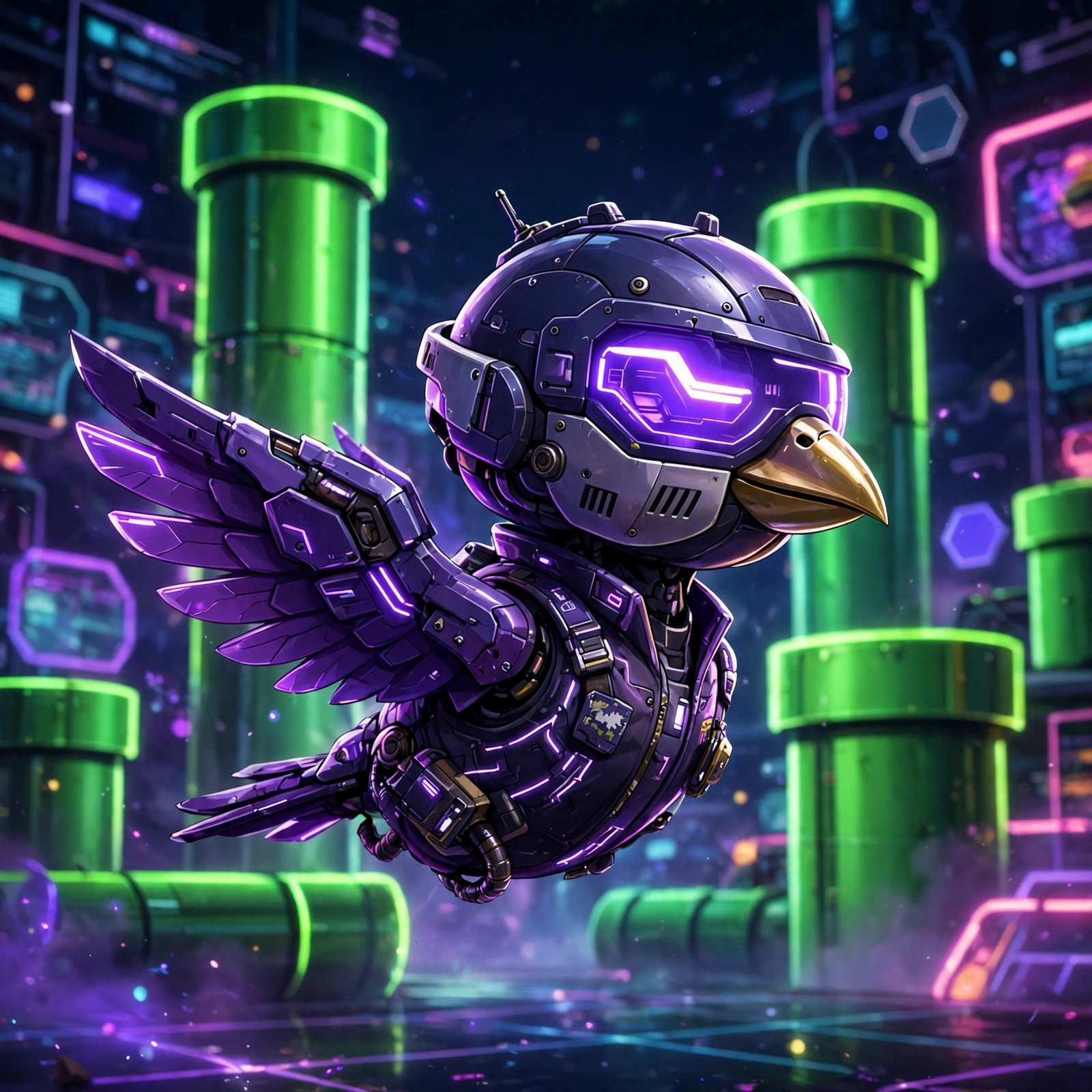 Violet Pilot auction sample